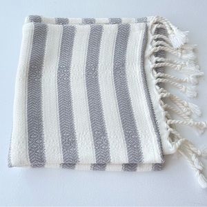 Bamboo + Turkish cotton hand towel set of 2